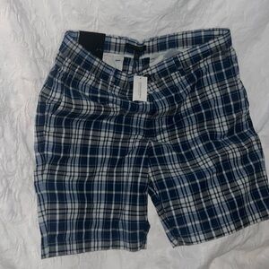 Banana Republic Plaid Shorts NEW WITH TAGS